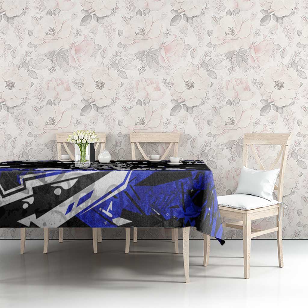 Personalized Canterbury-Bankstown Bulldogs Tablecloth Graffiti Grunge Abstract Urban Street Style Design