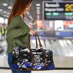 Personalized Canterbury-Bankstown Bulldogs Travel Bag Graffiti Grunge Abstract Urban Street Style Design