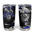 Personalized Canterbury-Bankstown Bulldogs Tumbler Cup Graffiti Grunge Abstract Urban Street Style Design