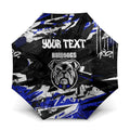 Personalized Canterbury-Bankstown Bulldogs Umbrella Graffiti Grunge Abstract Urban Street Style Design