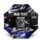 Personalized Canterbury-Bankstown Bulldogs Umbrella Graffiti Grunge Abstract Urban Street Style Design