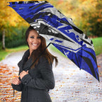 Personalized Canterbury-Bankstown Bulldogs Umbrella Graffiti Grunge Abstract Urban Street Style Design