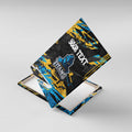 Personalized Gold Coast Titans Canvas Wall Art Graffiti Grunge Abstract Urban Street Style Design