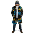 Personalized Gold Coast Titans Cloak Graffiti Grunge Abstract Urban Street Style Design