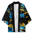 Personalized Gold Coast Titans Kimono Graffiti Grunge Abstract Urban Street Style Design