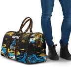 Personalized Gold Coast Titans Travel Bag Graffiti Grunge Abstract Urban Street Style Design