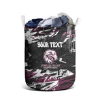 Personalized Manly Warringah Sea Eagles Laundry Basket Graffiti Grunge Abstract Urban Street Style Design
