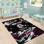 Personalized Manly Warringah Sea Eagles Area Rug Graffiti Grunge Abstract Urban Street Style Design