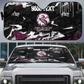 Personalized Manly Warringah Sea Eagles Auto Sun Shade Graffiti Grunge Abstract Urban Street Style Design