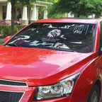 Personalized Manly Warringah Sea Eagles Auto Sun Shade Graffiti Grunge Abstract Urban Street Style Design