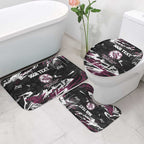 Personalized Manly Warringah Sea Eagles Bathroom Set Graffiti Grunge Abstract Urban Street Style Design