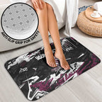 Personalized Manly Warringah Sea Eagles Bathroom Set Graffiti Grunge Abstract Urban Street Style Design