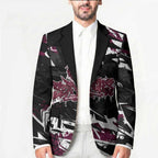 Personalized Manly Warringah Sea Eagles Blazer Graffiti Grunge Abstract Urban Street Style Design