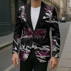 Personalized Manly Warringah Sea Eagles Blazer Graffiti Grunge Abstract Urban Street Style Design