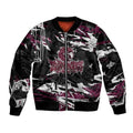 Personalized Manly Warringah Sea Eagles Bomber Jacket Graffiti Grunge Abstract Urban Street Style Design