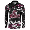 Personalized Manly Warringah Sea Eagles Button Sweatshirt Graffiti Grunge Abstract Urban Street Style Design