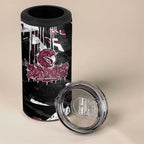 Personalized Manly Warringah Sea Eagles 4 in 1 Can Cooler Tumbler Graffiti Grunge Abstract Urban Street Style Design