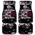 Personalized Manly Warringah Sea Eagles Car Mats Graffiti Grunge Abstract Urban Street Style Design