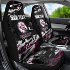 Personalized Manly Warringah Sea Eagles Car Seat Cover Graffiti Grunge Abstract Urban Street Style Design