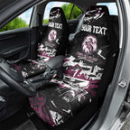 Personalized Manly Warringah Sea Eagles Car Seat Cover Graffiti Grunge Abstract Urban Street Style Design