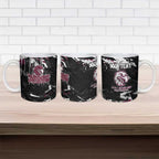 Personalized Manly Warringah Sea Eagles Ceramic Mug Graffiti Grunge Abstract Urban Street Style Design