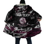 Personalized Manly Warringah Sea Eagles Cloak Graffiti Grunge Abstract Urban Street Style Design