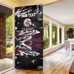Personalized Manly Warringah Sea Eagles Door Cover Graffiti Grunge Abstract Urban Street Style Design