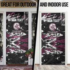 Personalized Manly Warringah Sea Eagles Door Cover Graffiti Grunge Abstract Urban Street Style Design