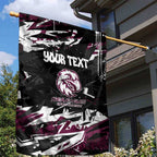 Personalized Manly Warringah Sea Eagles Garden Flag Graffiti Grunge Abstract Urban Street Style Design