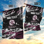 Personalized Manly Warringah Sea Eagles Garden Flag Graffiti Grunge Abstract Urban Street Style Design