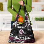 Personalized Manly Warringah Sea Eagles Grocery Bag Graffiti Grunge Abstract Urban Street Style Design