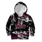 Personalized Manly Warringah Sea Eagles Kid Hoodie Graffiti Grunge Abstract Urban Street Style Design
