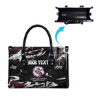 Personalized Manly Warringah Sea Eagles Leather Bag Graffiti Grunge Abstract Urban Street Style Design