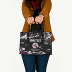 Personalized Manly Warringah Sea Eagles Leather Bag Graffiti Grunge Abstract Urban Street Style Design