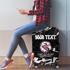 Personalized Manly Warringah Sea Eagles Luggage Cover Graffiti Grunge Abstract Urban Street Style Design