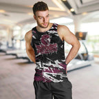 Personalized Manly Warringah Sea Eagles Men Tank Top Graffiti Grunge Abstract Urban Street Style Design