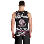 Personalized Manly Warringah Sea Eagles Men Tank Top Graffiti Grunge Abstract Urban Street Style Design