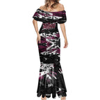 Personalized Manly Warringah Sea Eagles Mermaid Dress Graffiti Grunge Abstract Urban Street Style Design