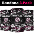 Personalized Manly Warringah Sea Eagles Neck Gaiter Graffiti Grunge Abstract Urban Street Style Design