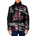 Personalized Manly Warringah Sea Eagles Padded Jacket Graffiti Grunge Abstract Urban Street Style Design