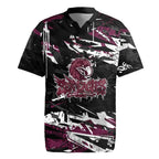 Personalized Manly Warringah Sea Eagles Rugby Jersey Graffiti Grunge Abstract Urban Street Style Design