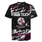 Personalized Manly Warringah Sea Eagles Rugby Jersey Graffiti Grunge Abstract Urban Street Style Design