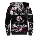 Personalized Manly Warringah Sea Eagles Sherpa Hoodie Graffiti Grunge Abstract Urban Street Style Design