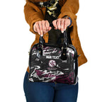 Personalized Manly Warringah Sea Eagles Shoulder Handbag Graffiti Grunge Abstract Urban Street Style Design