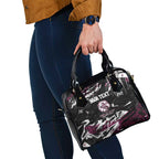 Personalized Manly Warringah Sea Eagles Shoulder Handbag Graffiti Grunge Abstract Urban Street Style Design