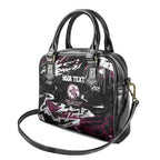 Personalized Manly Warringah Sea Eagles Shoulder Handbag Graffiti Grunge Abstract Urban Street Style Design