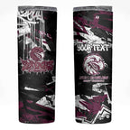 Personalized Manly Warringah Sea Eagles Skinny Tumbler Graffiti Grunge Abstract Urban Street Style Design