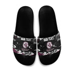 Personalized Manly Warringah Sea Eagles Slide Sandals Graffiti Grunge Abstract Urban Street Style Design
