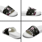 Personalized Manly Warringah Sea Eagles Slide Sandals Graffiti Grunge Abstract Urban Street Style Design