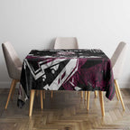 Personalized Manly Warringah Sea Eagles Tablecloth Graffiti Grunge Abstract Urban Street Style Design